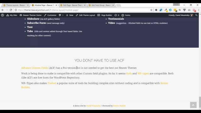 Beaver Themer - Field Connectors & Modules Demo смотреть онлайн
