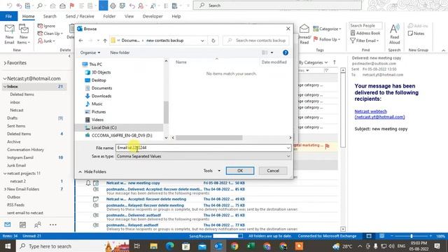 How to Export Outlook Contact to Excel | How to Export Contacts From Outlook? смотреть онлайн