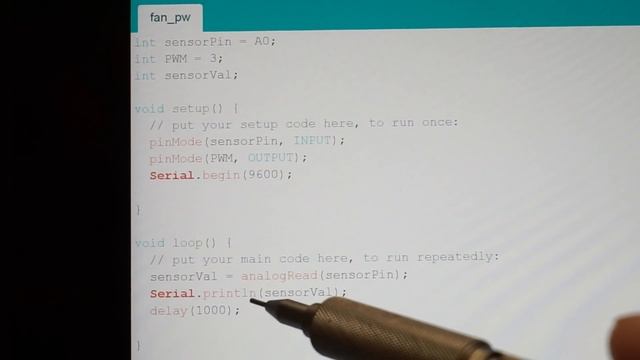 Arduino Temperature Controlled Fan Speed смотреть онлайн