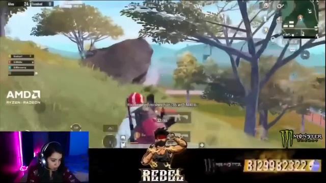 BLIND x TVA First Chicken Dinner match @cupcakegamingyt React смотреть онлайн