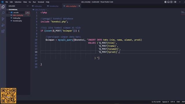 Versi Lengkap, Awal hingga Selesai | CRUD PHP & MySQL + Modal Bootstrap 5 смотреть онлайн