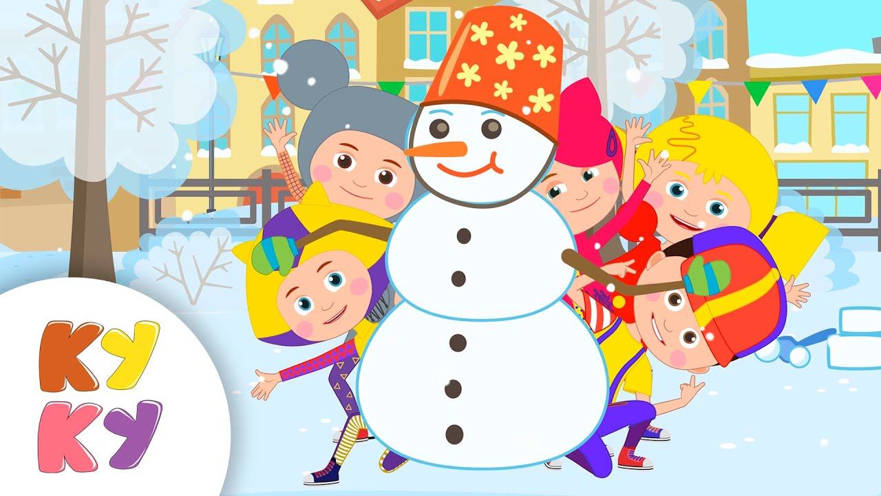 СНЕГОВИК - Кукутики - Песни мультики новинки 2020 про зимние игры смотреть онлайн