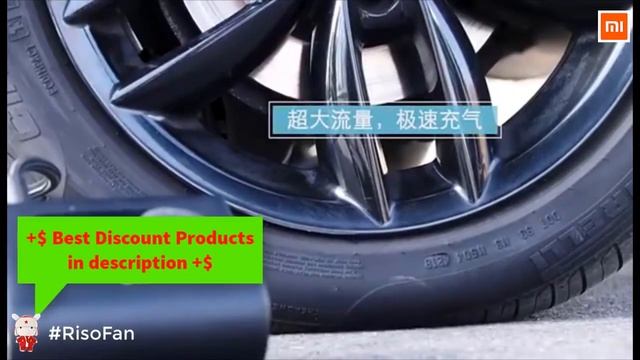 new Xiaomi Dimi Car Tire Air Pump. смотреть онлайн