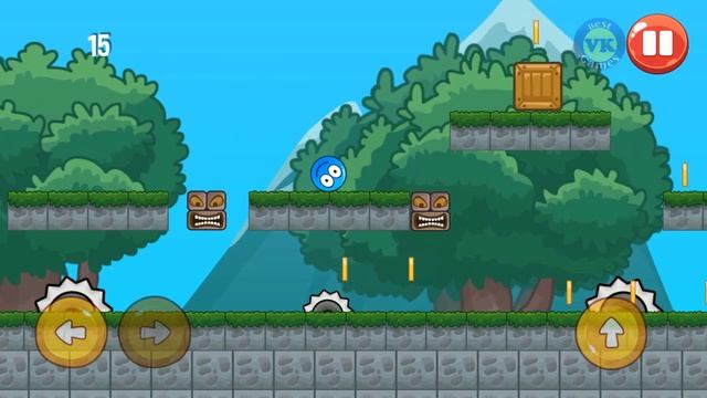 Red Ball Game Blue Ball Android Game (Gameplay No Comentary) смотреть онлайн