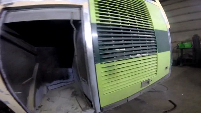 Ремонт автобусов. Setra