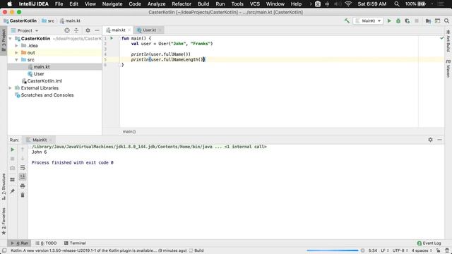 How to Create a Function in a Kotlin Class смотреть онлайн