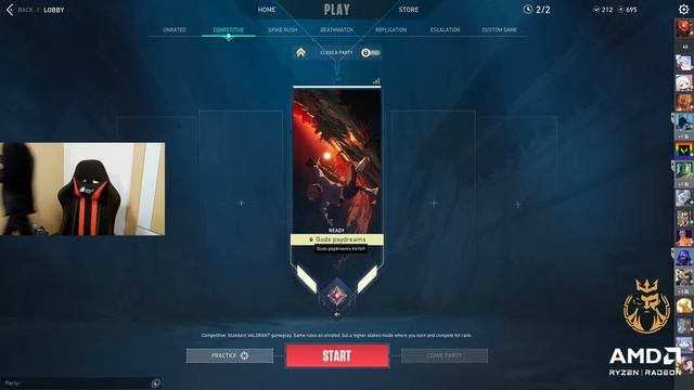 Valorant Live | GRIND GRIND | Road to 100K - Day 6 смотреть онлайн