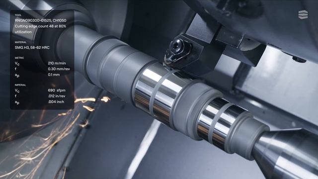 Optimized Gear Shaft Turning with Different Geometries: C vs R & T Styles | Seco Tools смотреть онлайн