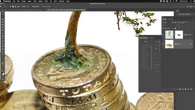 Photoshop Tutorial: Photo manipulation смотреть онлайн