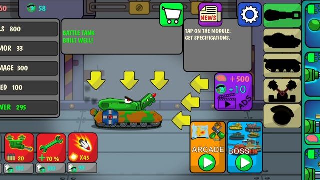 Tank Craft : Tank Battle - NEW UPDATE KV -6X BOSS AND NEW LEVEL смотреть онлайн