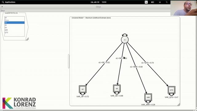 Análisis Factorial Confirmatorio con Ωnyx y Lavaan en RStudio смотреть онлайн