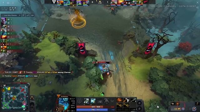 TUNDRA + TOPSON vs TALON - TI12 EU vs SEA - THE INTERNATIONAL 2023 Dota 2 Highlights смотреть онлайн