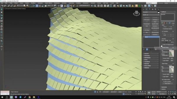 Forest Pack Pro. Основы. Урок 8. Вкладка Surfaces. Настройки поверхности.