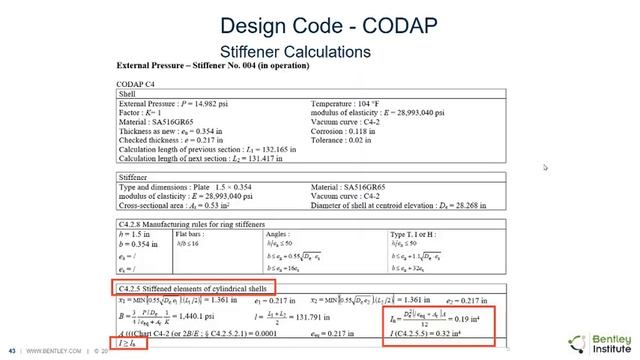 Comprehensive Design Code Coverage for Pressure Vessel and Heat Exchanger Design смотреть онлайн