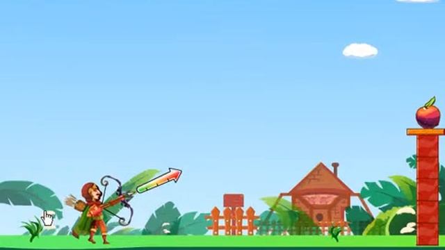 Robin Shoot Apple - LEVEL 1 смотреть онлайн