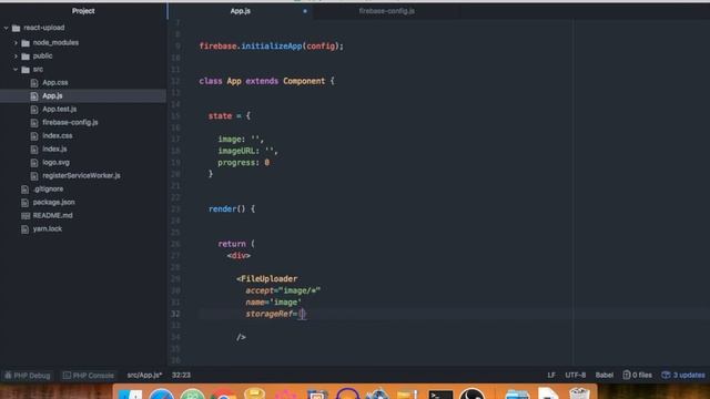 Lets Build: React with Firebase File Upload App смотреть онлайн