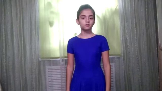 Мама, ты моя отрада. Авторское стихотворение читает Тополян Кира.Школа номер 4. смотреть онлайн