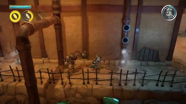 KNACK играем вдвоем PS4 смотреть онлайн