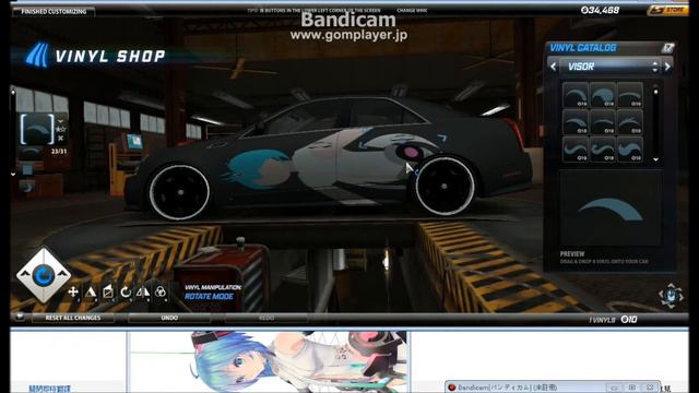 [Need For Speed World Online] Itasha Production- TDA Miku Append on CTS-V (DEAD) смотреть онлайн