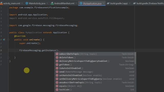 Add Firebase Push Notifications || Android Studio Tutorial || Android App Development 2021 #firebas смотреть онлайн