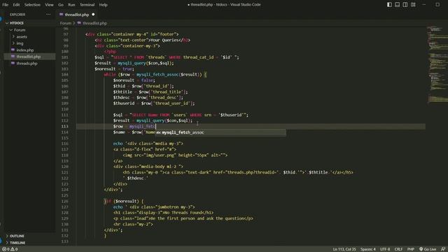 How to make Forum Website with PHP and MySQL Part _10 (Post comment by Name from Database) смотреть онлайн