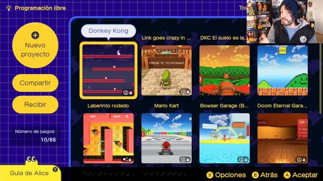 CREÉ UN DONKEY KONG COUNTRY 🤯 Quedó como nivel de Maker? 😲 - GAME BUILDER GARAGE (Switch) - ZetaSSJ смотреть онлайн