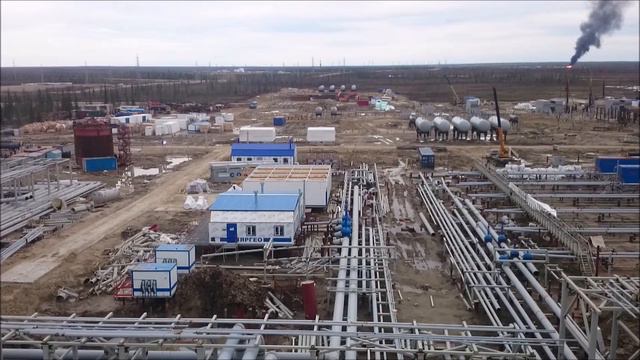 Сибирь, это не работа в интернете Строительство Ярудейского месторождения среди тундры. ПСН Яргео смотреть онлайн