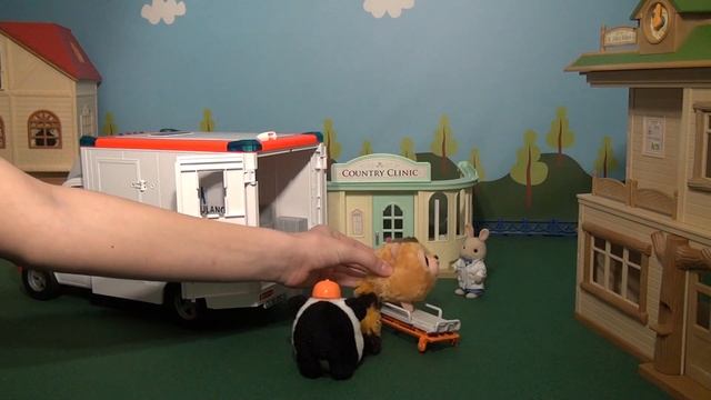 Пушинка заболела. Городок Sylvanian Families. Серия 1 смотреть онлайн