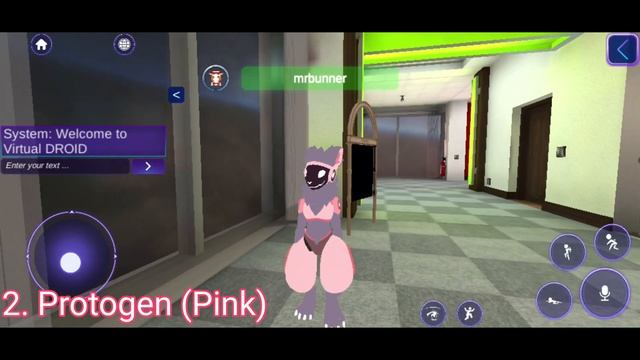 Virtual Droid 2 [Furry Protogen Skins] смотреть онлайн