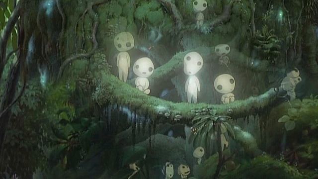 Princess Mononoke Forest Komada Ambience デイダラボッチ