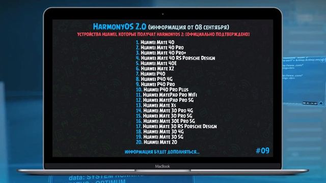 HarmonyOS 2 Update или HarmonyOS 3 / информация от 08.09.21 + СПИСКИ