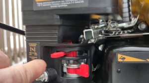 Нестабильные обороты двигателя 7 л.с. на снегоуборщике Denzel