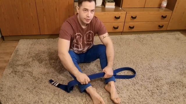 Обзор ????? Пояс для тренировки и его применение по Джиу Джитсу BJJ Будет Интересно