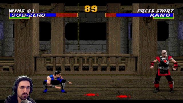 САБ ЗИРО ПРОТИВ ШАО КАН - Mortal Kombat 3 Сега / Sega смотреть онлайн
