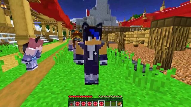 Becoming the ALPHA at WOLF SCHOOL in Minecraft! смотреть онлайн