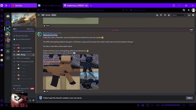 Roblox War Tycoon | New Gun, New Skin, New Vehicle Skins, And Map Sneak Peak смотреть онлайн