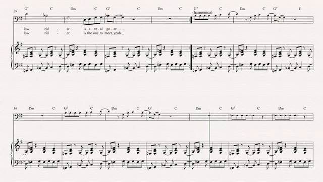 Bassoon - Low Rider - War Sheet Music, Chords, & Vocals смотреть онлайн