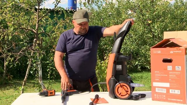 Минимойка Daewoo DAW 500 (Модель 2018 года) | Отзыв, Работа мойки [Daewoo Power Products Russia] смотреть онлайн