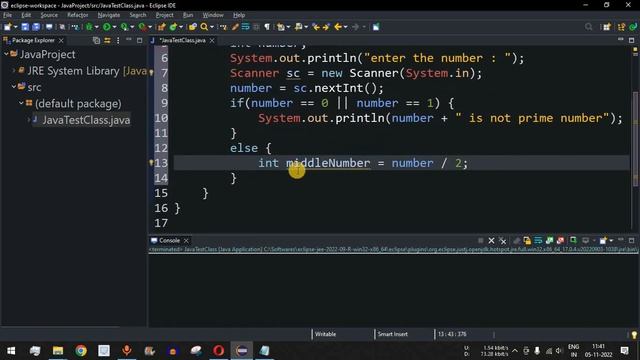 Java Program #6 - Find Prime Numbers in Java смотреть онлайн
