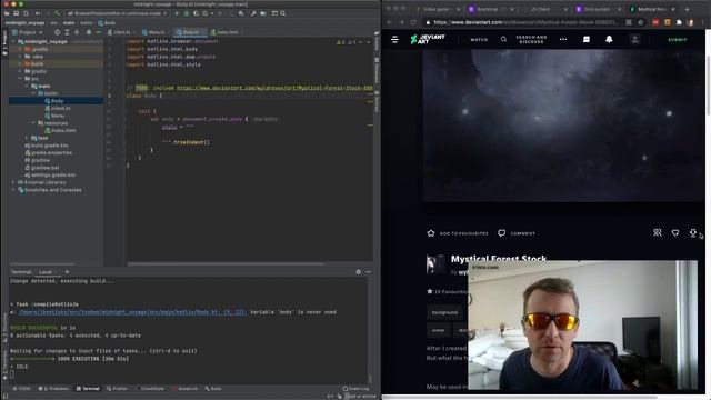 Kotlin JS Game Programming - Main Menu Screen смотреть онлайн