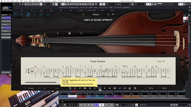 Ample Sound Bass Upright - Review And Demo Plus Few Other Instruments