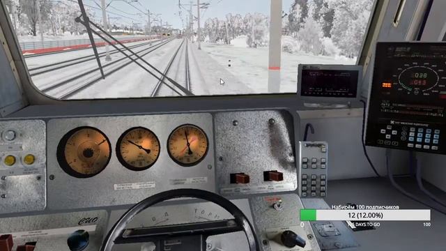 RTrainSim //Павловск // Вечерний покатушки на ЭД.Тест Стрим ЛЭБСа смотреть онлайн