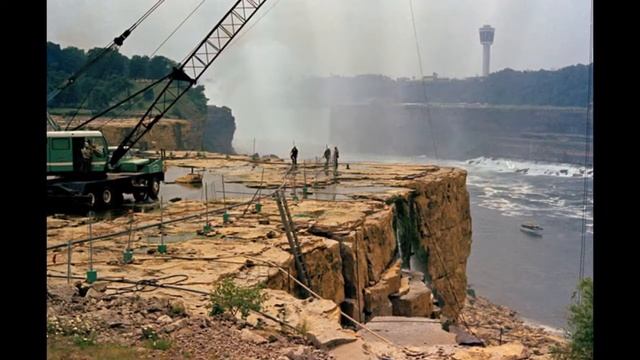 Как выглядит Великий Ниагарский водопад без воды смотреть онлайн