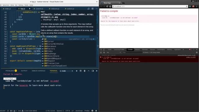React Redux Kanban Tutorial - Part 3, Flattening the State смотреть онлайн