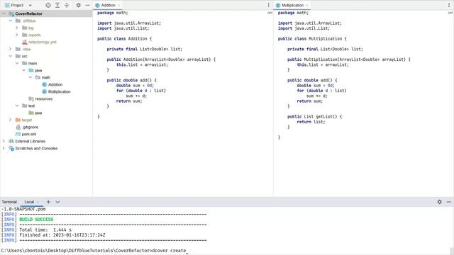 Getting Started with Diffblue Cover Refactor смотреть онлайн
