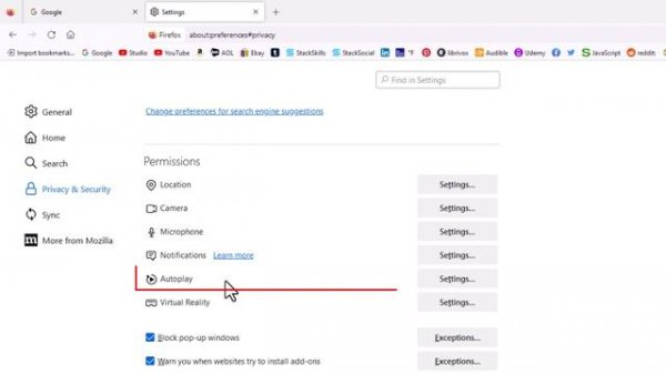 Mozilla Firefox: How To Enable Or Disable Autoplay In Firefox | PC | *2023