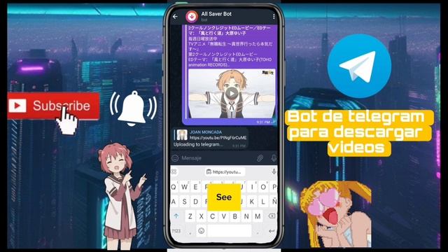 Bot de telegram para descargar audio y videos de YouTube смотреть онлайн