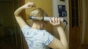 Как сушить и укладывать  волосы фен-щёткой Philips. Объёмная укладка.