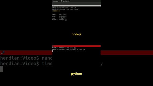 NodeJS vs Python. Simple Comparison. смотреть онлайн