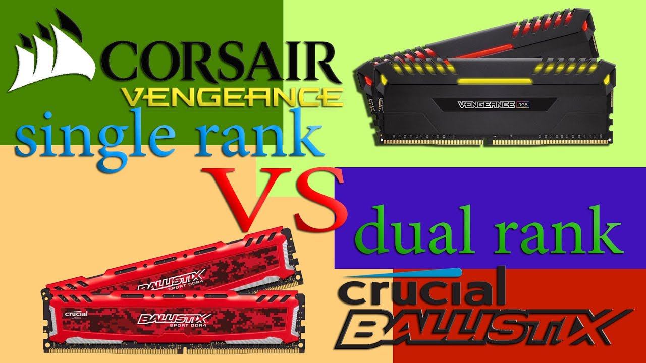 Тест памяти Dual Ranks VS Singl Ranks (Crucial Ballistix VS Corsair) 2400MHz vs 3000MHz смотреть онлайн